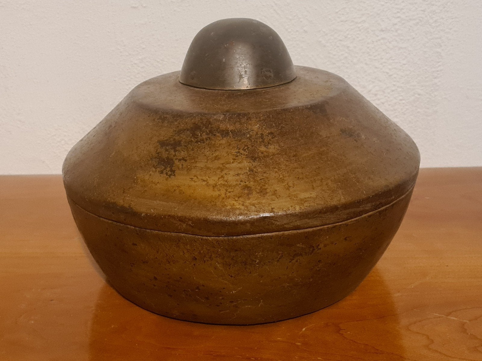 Oude Indonesische ijzeren gong. No keris kris no djokja, Antiek en Kunst, Ophalen of Verzenden