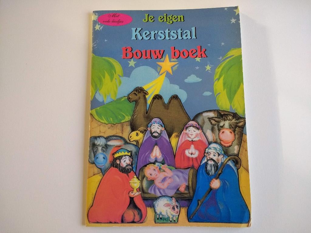 Kerststal maken van karton, nieuw knutselboek kerst, Ophalen of Verzenden, Nieuw, Knutselwerk