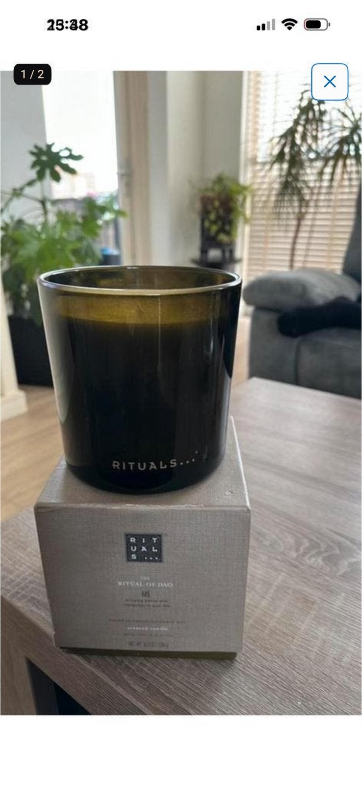 Rituals Dao Geurkaars, Ophalen of Verzenden, Nieuw, Overige materialen