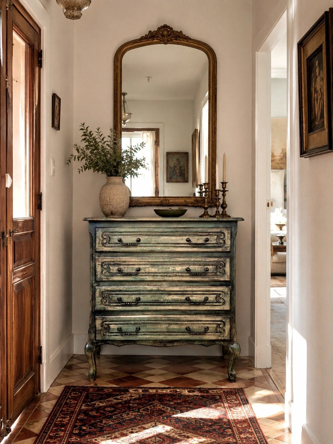 Unieke handgeschilderde meubels/ kast/ dressoir en meer, Ophalen of Verzenden