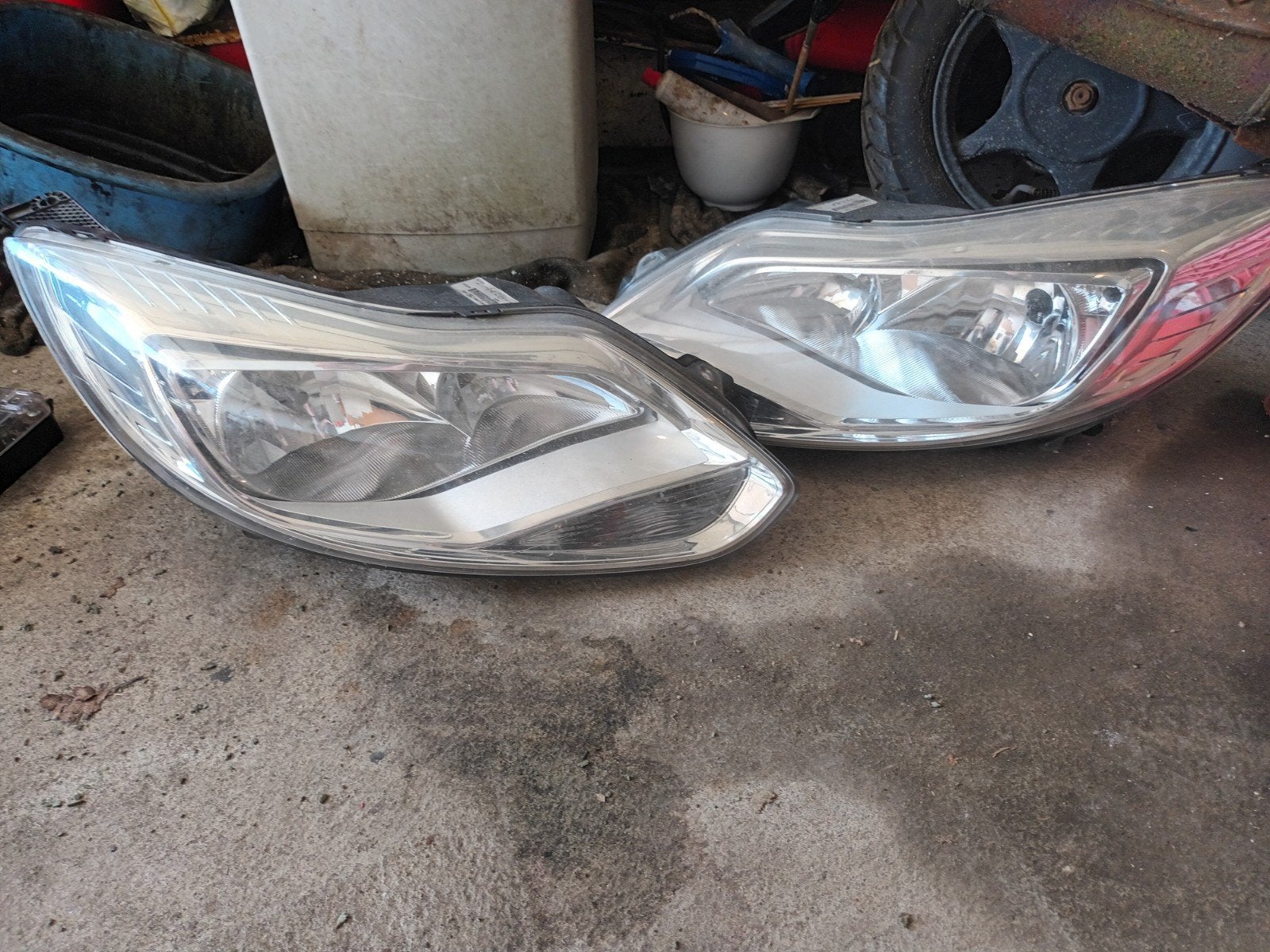 originele koplampen set ford focus mk3, Auto-onderdelen, Verlichting, Ophalen of Verzenden, Gebruikt, Ford