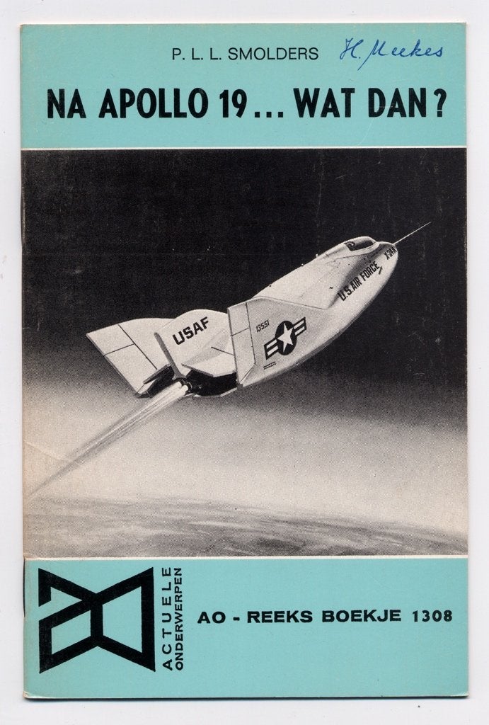 Na Apollo 19... wat dan? - Piet Smolders - 1970 ruimtevaart, Boeken, Techniek, Ophalen of Verzenden, Nieuw, Overige onderwerpen