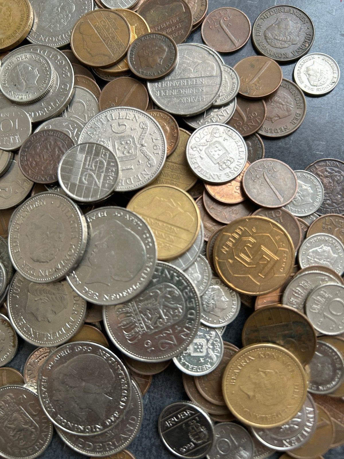 0,800 kg Nederlandse en Antilliaanse munten, Verzenden, Nederland, Munten