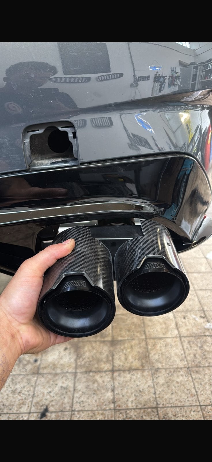 Carbon M quad tips bmw G series, Ophalen of Verzenden, Nieuw, BMW
