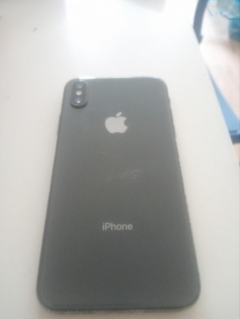 iPhone XS - Gebarsten scherm, werkt nog, Telecommunicatie, Mobiele telefoons | Apple iPhone, IPhone XS, Ophalen of Verzenden, 64 GB