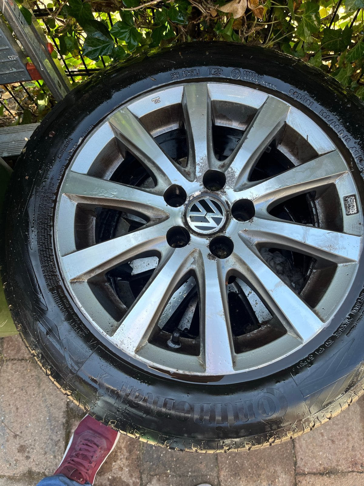 Volkswagen 15 inch velgen steek 4 x 100, Auto-onderdelen, Banden en Velgen, Ophalen, Gebruikt, 15 inch, Banden en Velgen
