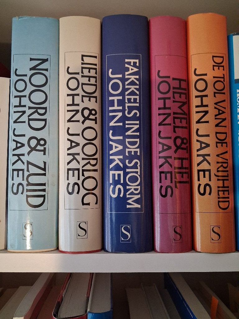 John Jakes boeken: Noord & Zuid, Liefde & Oorlog en meer, Ophalen, Zo goed als nieuw, John Jakes