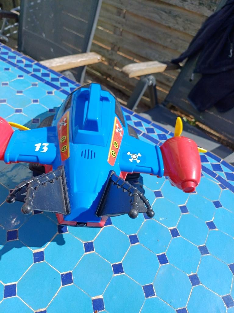Paw Patrol set met 9 voertuigen, vliegtuig (geluid), Ophalen of Verzenden