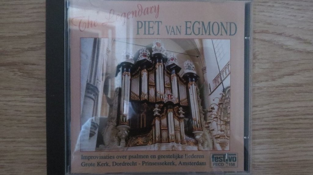 Cd orgel: Piet van Egmond, geestelijke liederen en psalmen, Ophalen of Verzenden, Zo goed als nieuw, Gospel