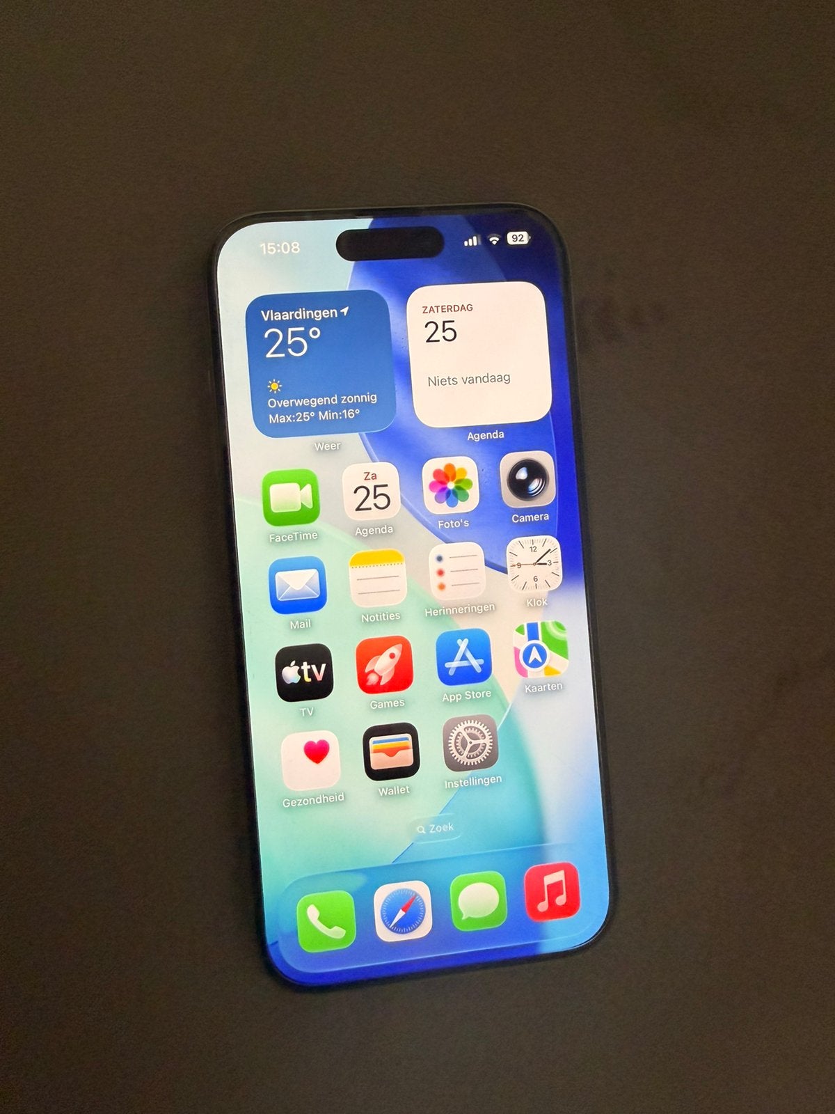 Iphone 15 Pro 128 GB, Ophalen, 89 %, Zonder simlock, Zonder abonnement