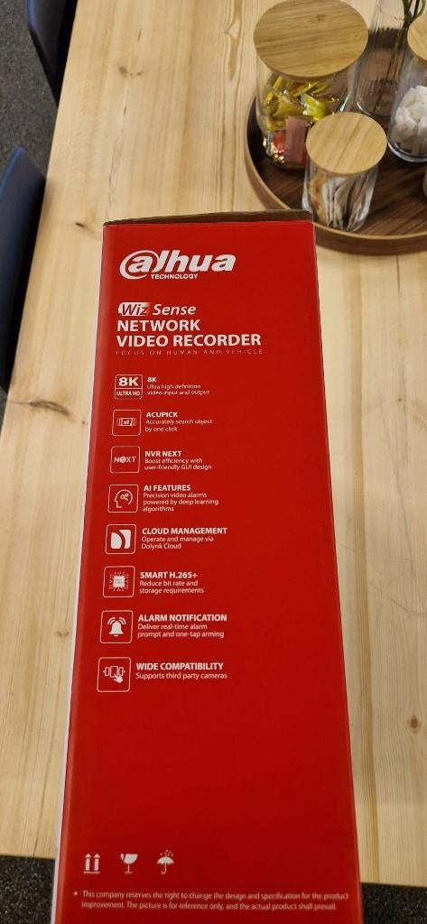 Dahua NVR recorder z.g.n.!, Ophalen of Verzenden, Zo goed als nieuw