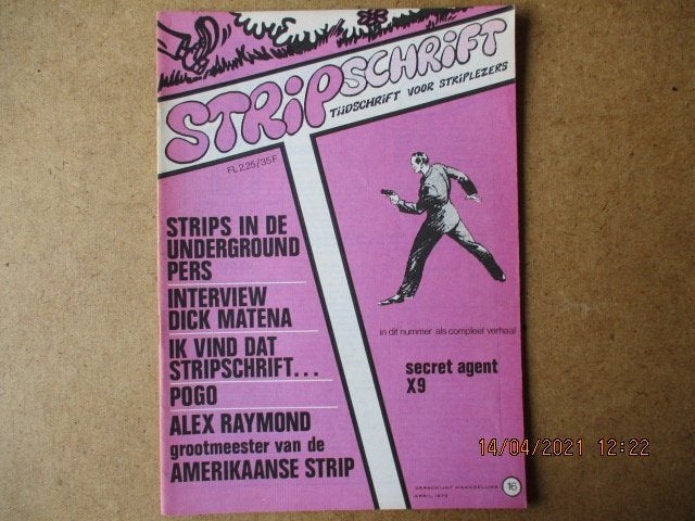adv1069 stripschrift 16, Boeken, Stripboeken, Eén stripboek, Ophalen, Gelezen