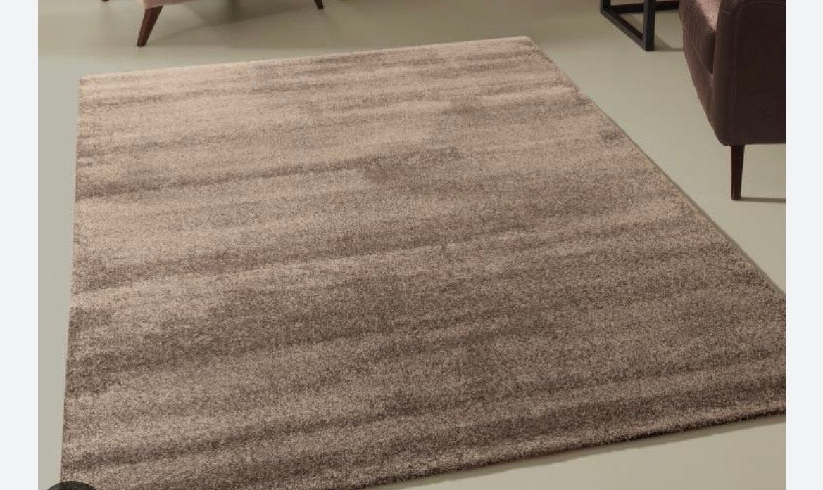 Modern Bruin Vloerkleed - Zacht en Stijlvol, Bruin, 150 tot 200 cm, 200 cm of meer, Ophalen of Verzenden