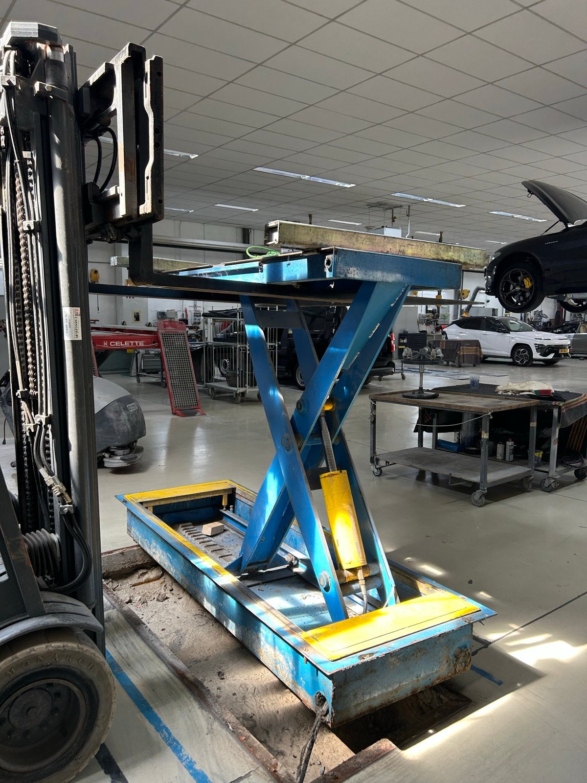 Autec Hefbrug 2500 kg - AC-2501/BH, Ophalen