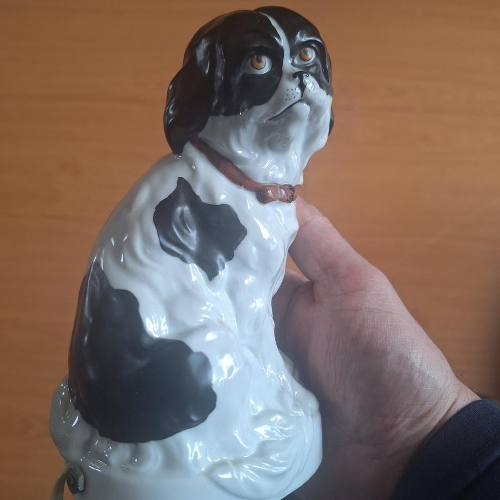 Vintage Parfumlampje Hond Jaren '50 - 18 cm hoog, Ophalen of Verzenden
