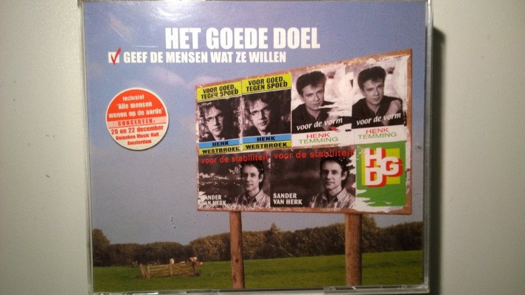 Het Goede Doel - Geef De Mensen Wat Ze Willen, Ophalen of Verzenden, Zo goed als nieuw, Pop, Album