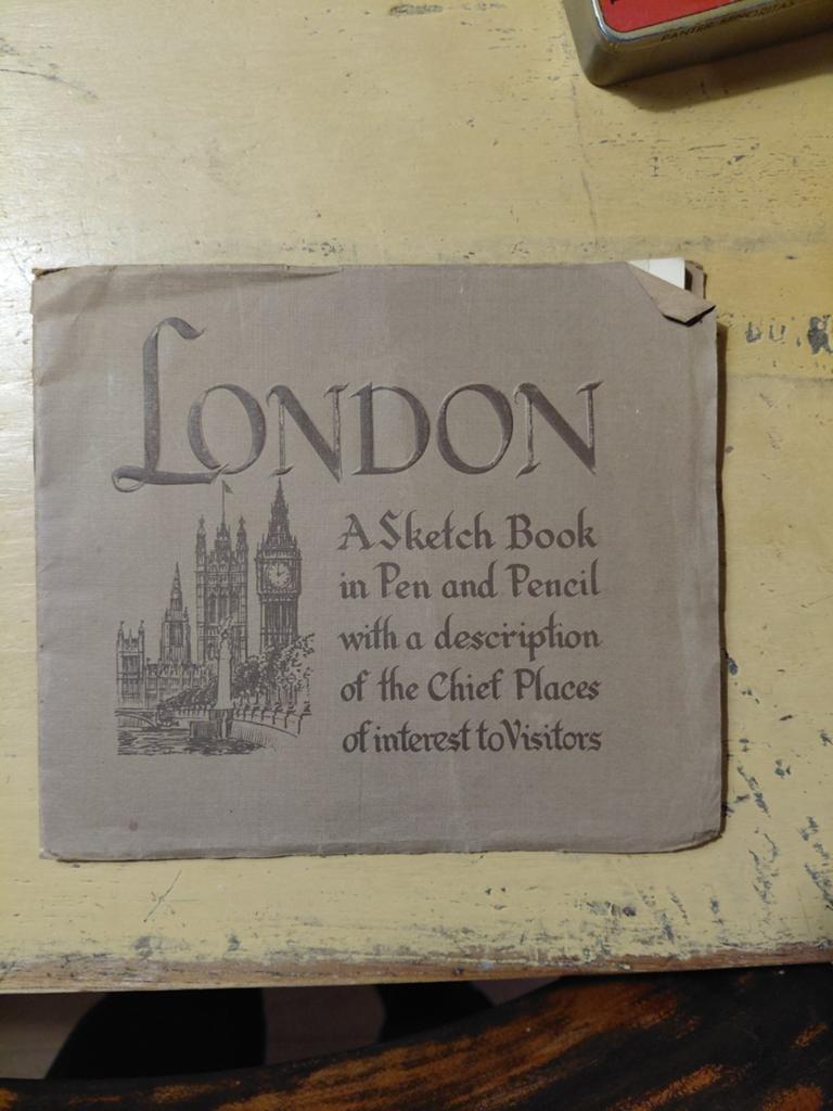 Antiek London Gids jaren 40-50, Ophalen of Verzenden, Onbekend