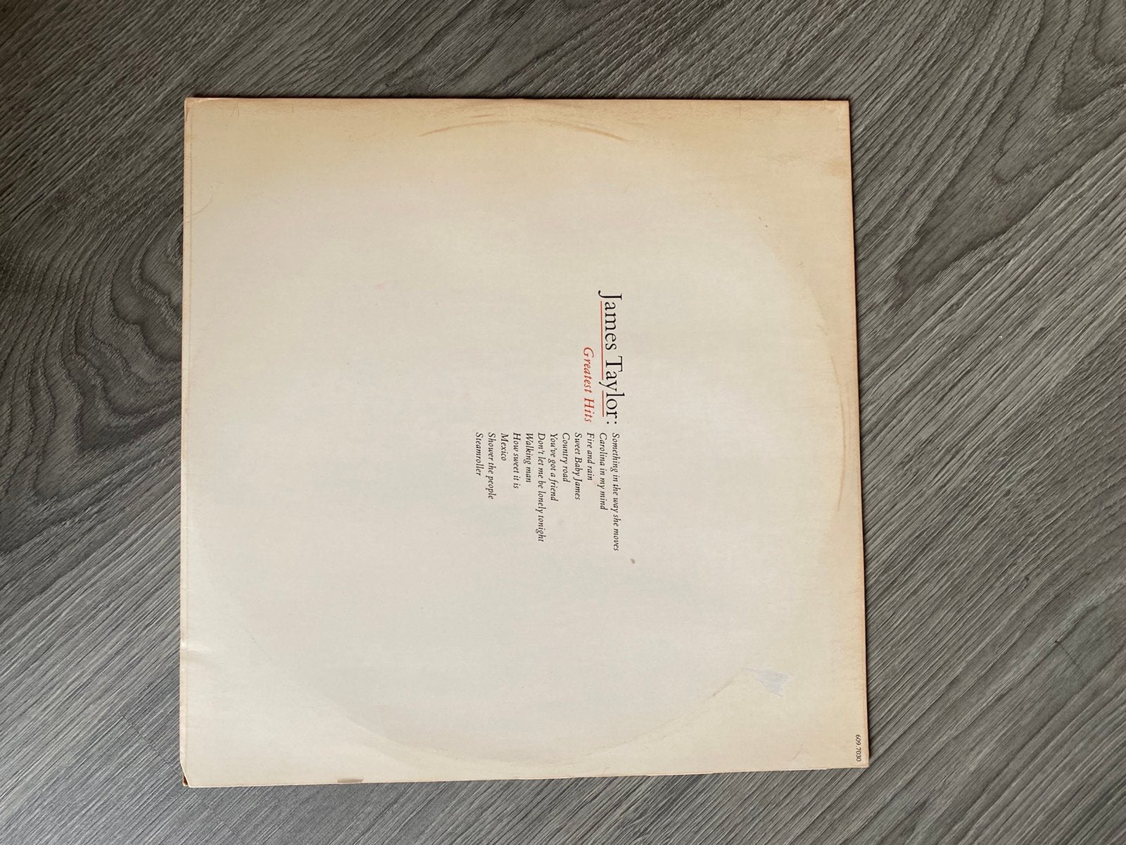 James Taylor Greatest Hits, Ophalen, Gebruikt, Overige formaten