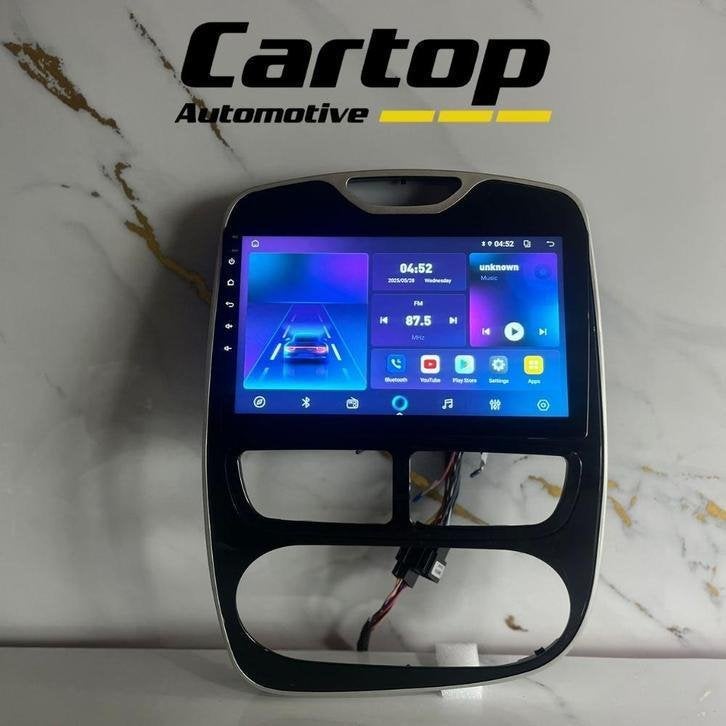Renault Clio 4 Autoradio 2016-2019 • CarPlay Android, Meridiaan 42, Zo goed als nieuw, Info@cartop-automotive.nl, Cartop-Automotive Bv.