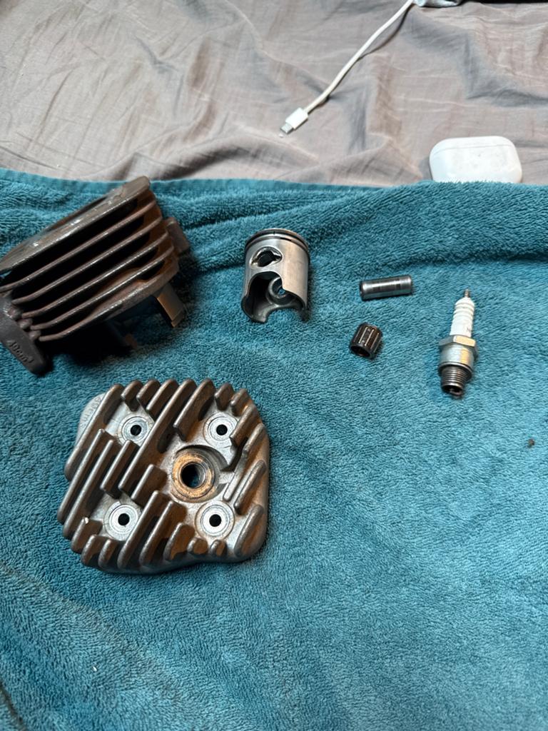 Polini 50cc cilinder, Ophalen of Verzenden, Zo goed als nieuw, Cilinder