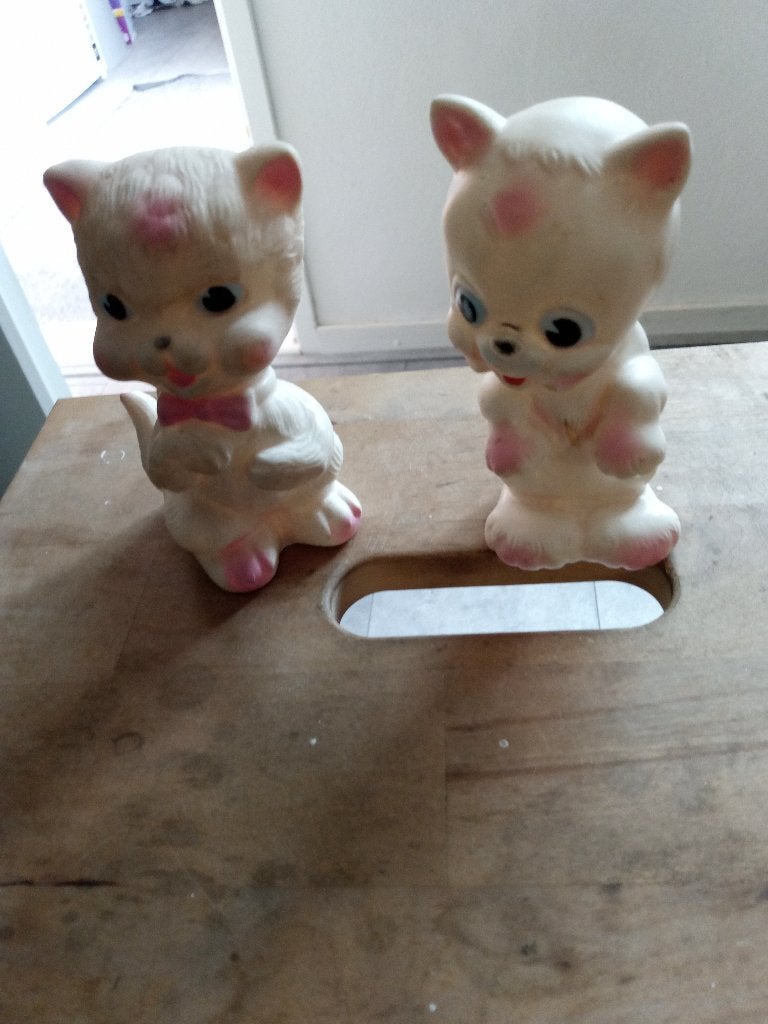 vintage piep poesjes, Verzamelen, Ophalen of Verzenden, Gebruikt