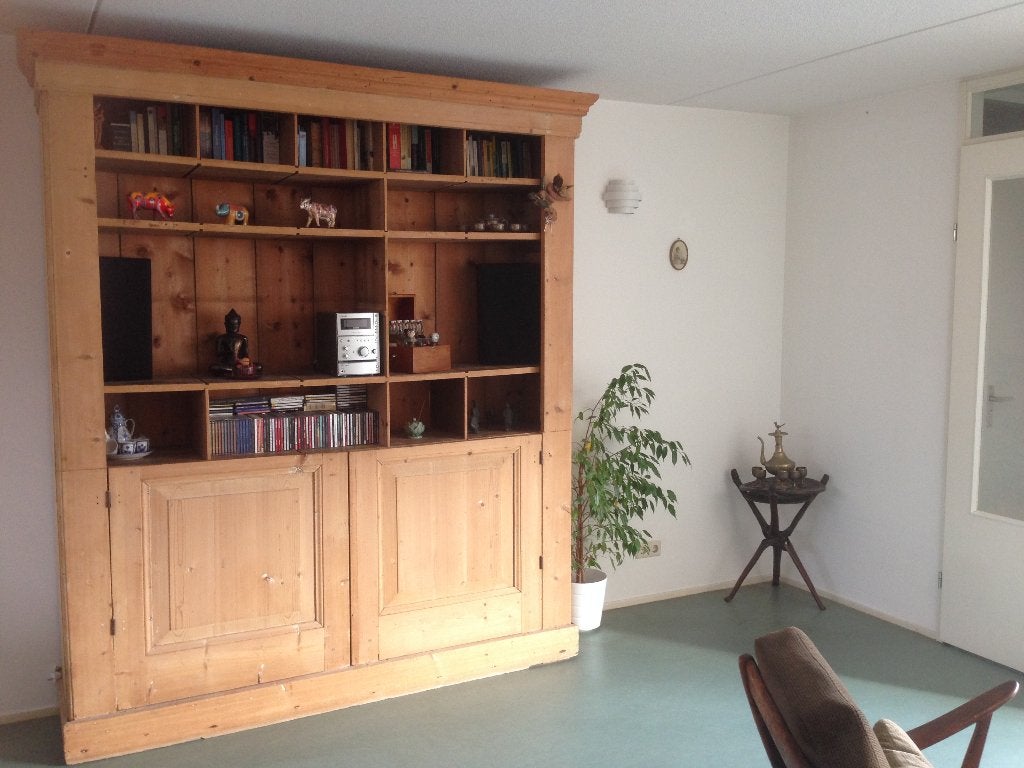 Engelse grenen broodkast, Ophalen, 200 cm of meer, Grenenhout, 25 tot 50 cm