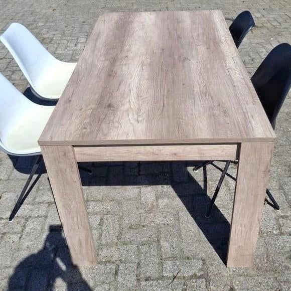 Tafel met stoelen en tv meubel, Huis en Inrichting, Tafels | Salontafels, Ophalen, Gebruikt, 50 tot 100 cm, Minder dan 50 cm