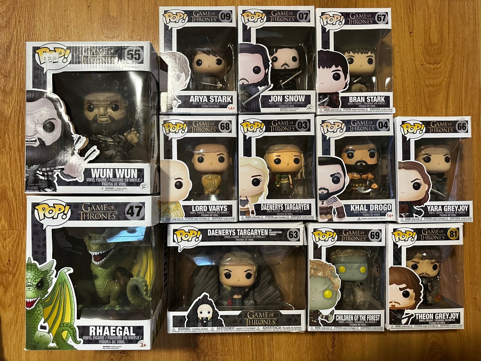 Game of Thrones Funko Pop! Figuren - Diverse Collectie, Ophalen of Verzenden, Nieuw