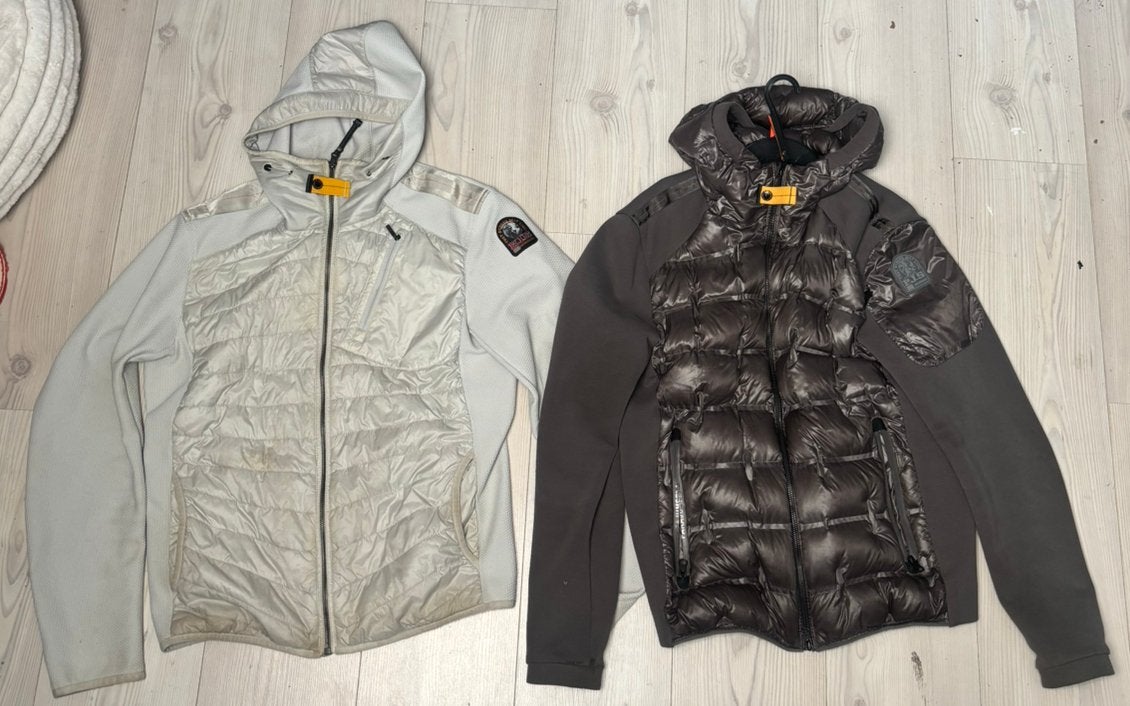 2 heren parajumpers jassen maat m, Ophalen, Gedragen, Maat 48/50 (M)