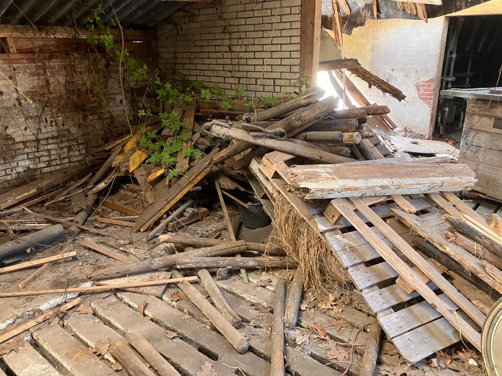 Oud hout, Kachelhout, gratis, Ophalen, Gebruikt, Pallet, Minder dan 200 cm
