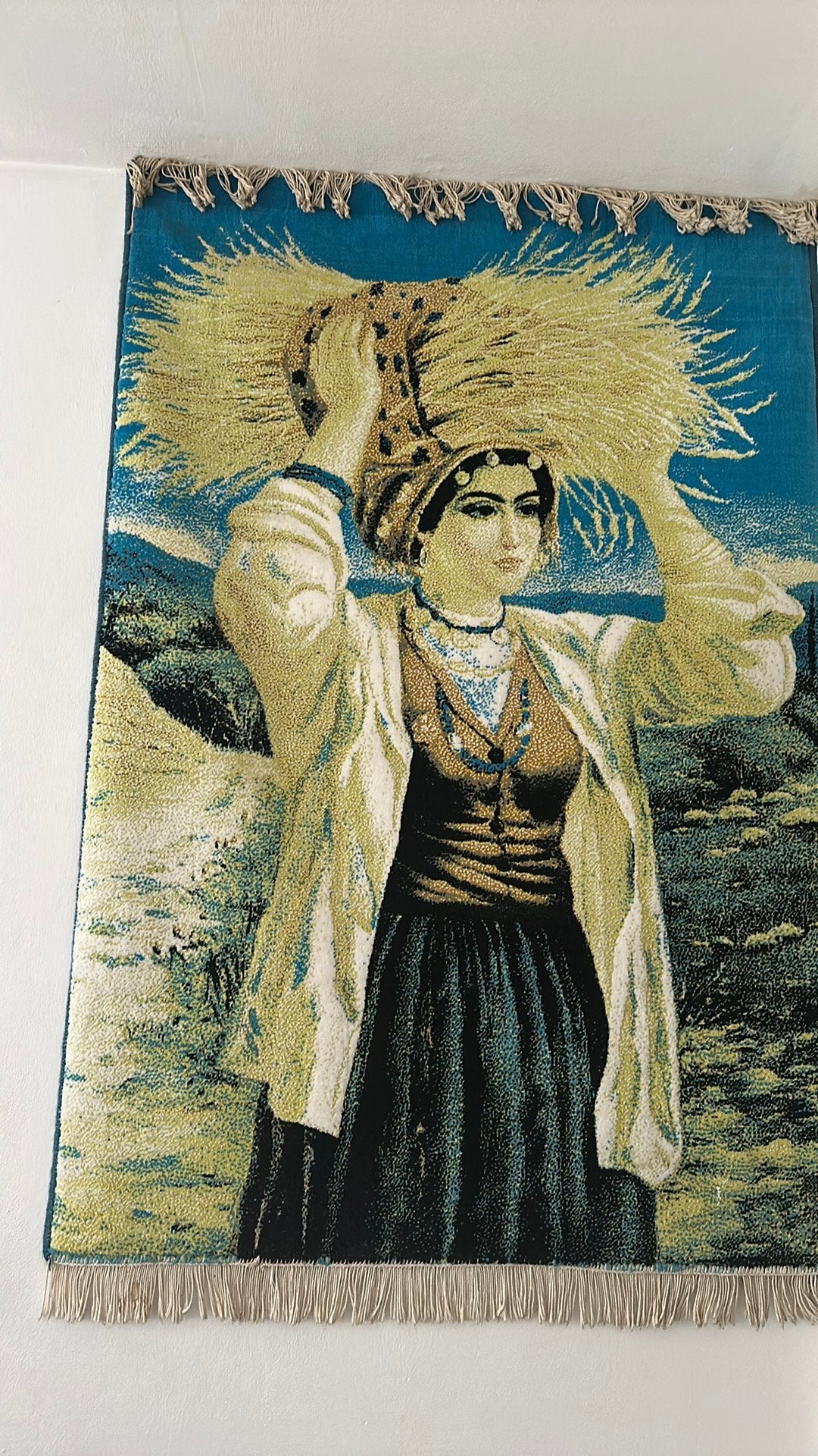 Moeder met kind – vintage litho, Ophalen