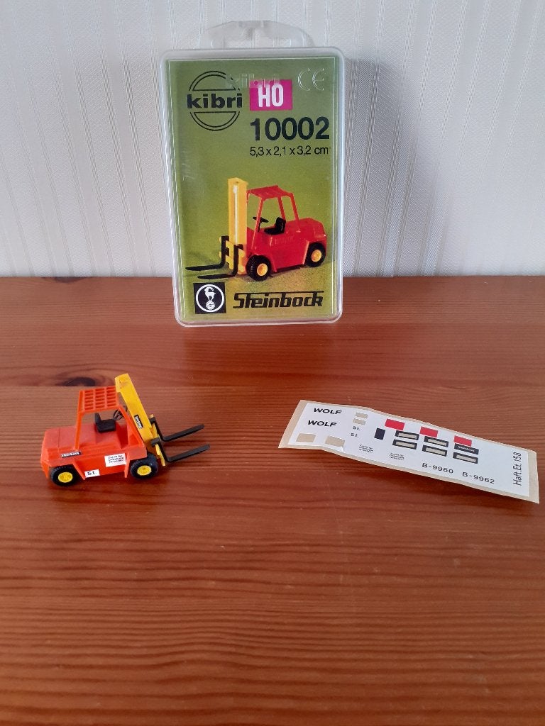 kibri 10002 steinbock heftruckje, Overige merken, 1:50 of kleiner, Overige typen, Ophalen of Verzenden