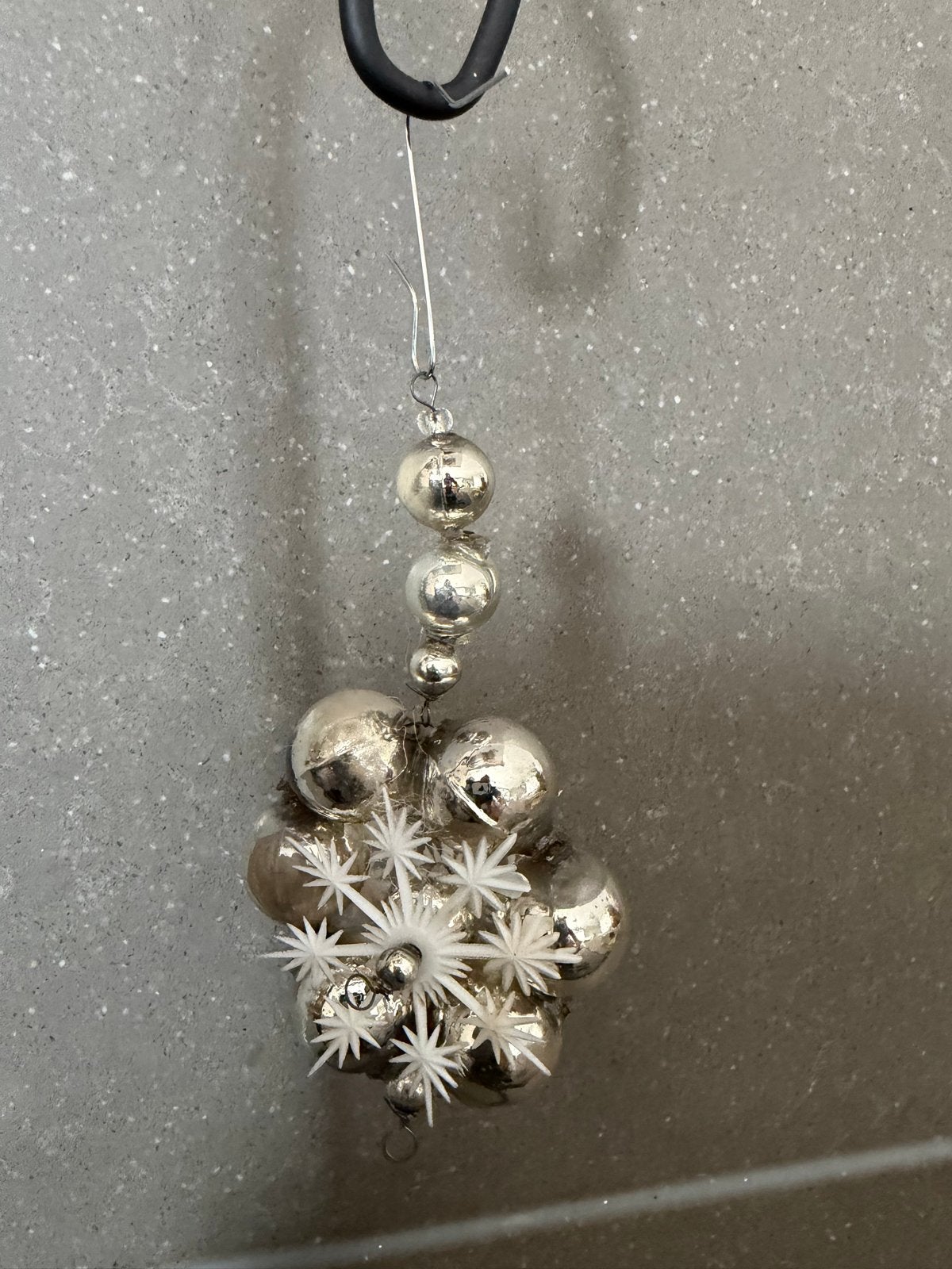 Prachtige Antieke Gablonzer kerstbal, Diversen, Ophalen of Verzenden