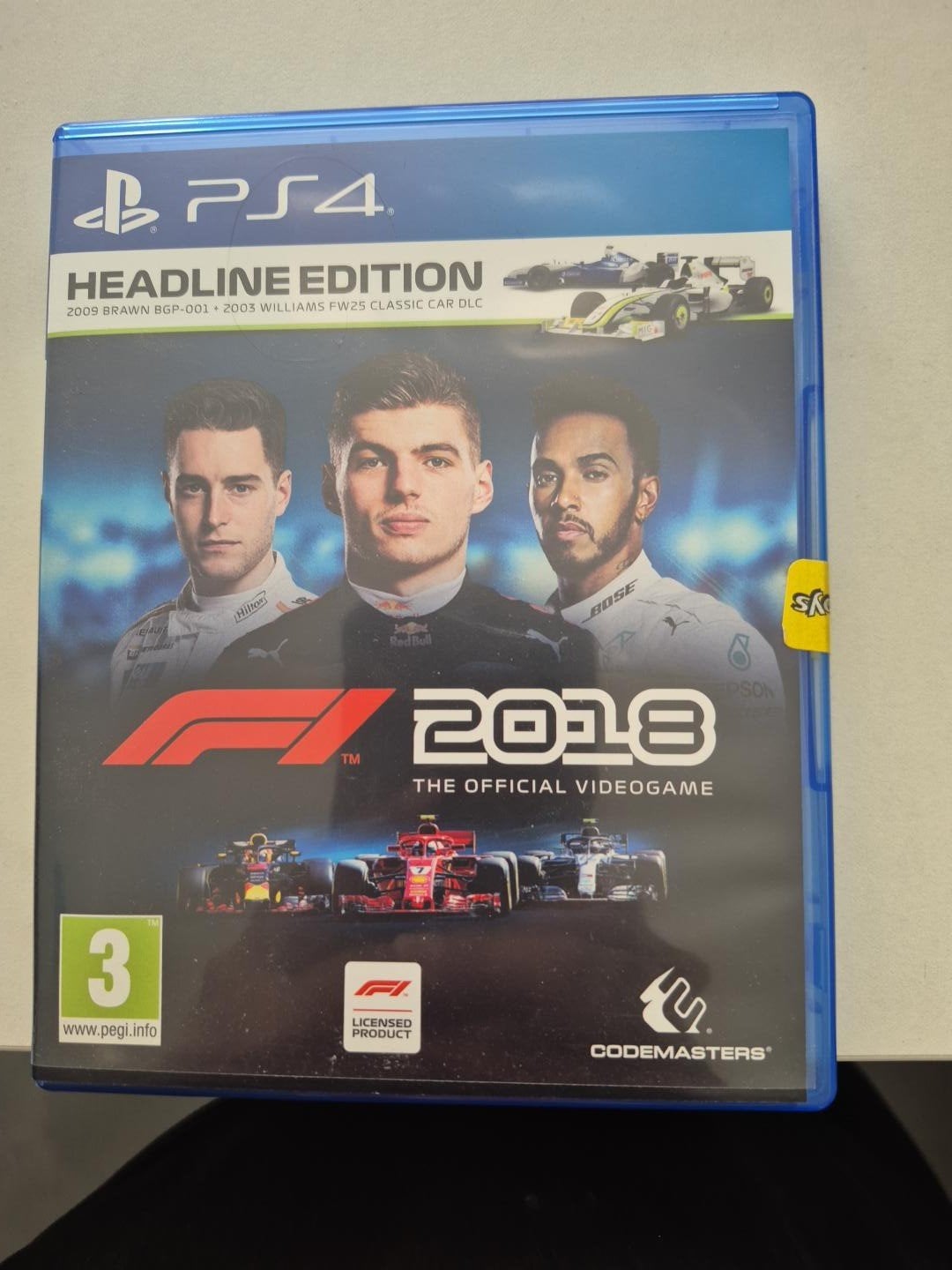 F1 2018 Headline Edition PS4 - Racegame met DLC, 1 speler, Racen en Vliegen, Ophalen of Verzenden, Zo goed als nieuw