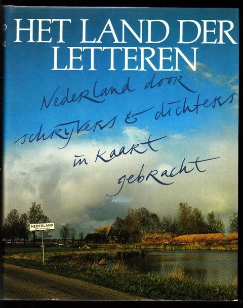 Het LAND DER LETTEREN, Nederland in kaart gebracht, Ophalen of Verzenden, Zo goed als nieuw