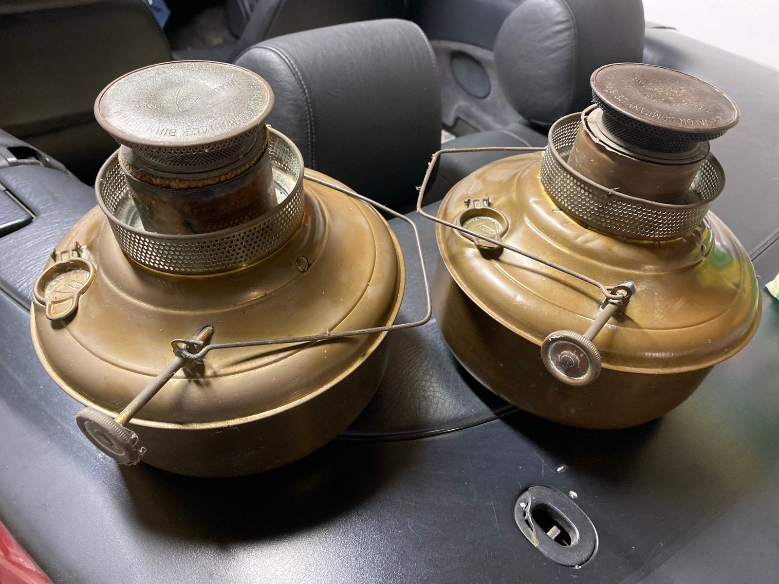 Antieke Valor Petroleumkachel Branders (2 stuks), Ophalen of Verzenden