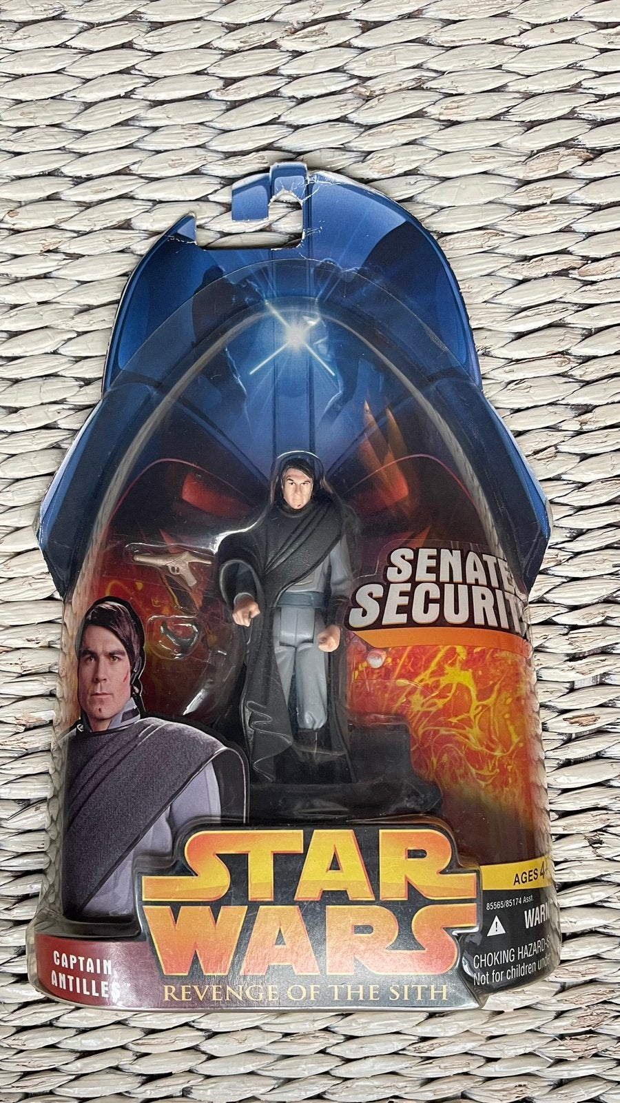 Star Wars, Revenge of the Sith Captain Antilles., Ophalen of Verzenden, Zo goed als nieuw, Actiefiguurtje