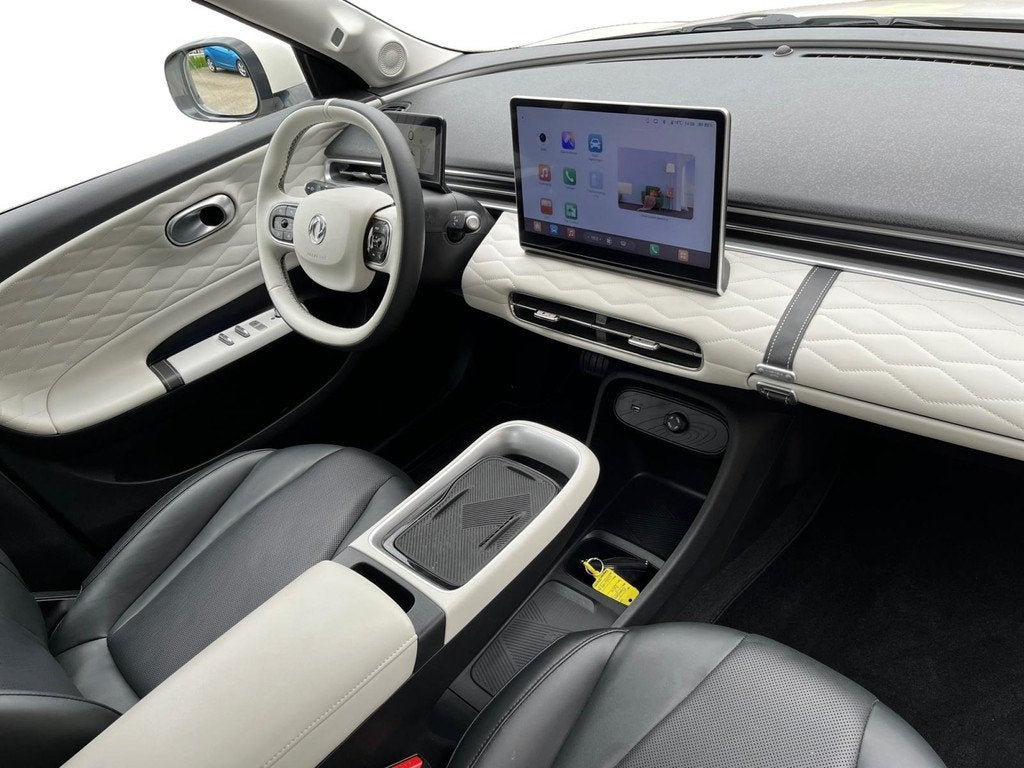 Dongfeng BOX Launch Edition 42 kWh | Full Option | 360 Camer, Auto's, Dongfeng, Stof, Gebruikt, 95 pk, Wit