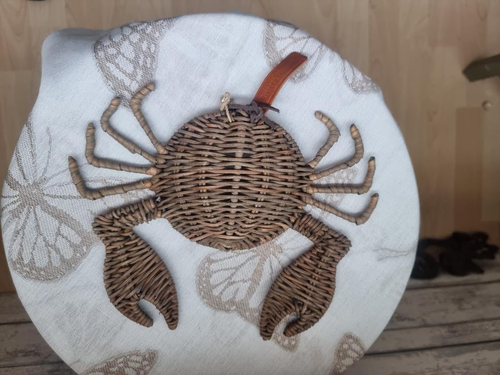 Riviera maison rattan krab, Huis en Inrichting, Woonaccessoires | Overige, Ophalen of Verzenden