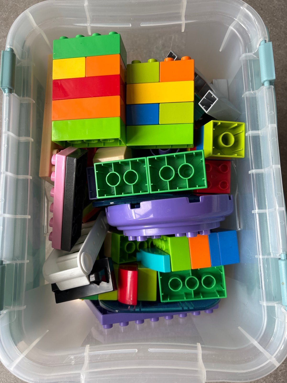 Lego Duplo van Paw petrol  en andere lego bouwblokken, Ophalen, Zo goed als nieuw, Overige merken