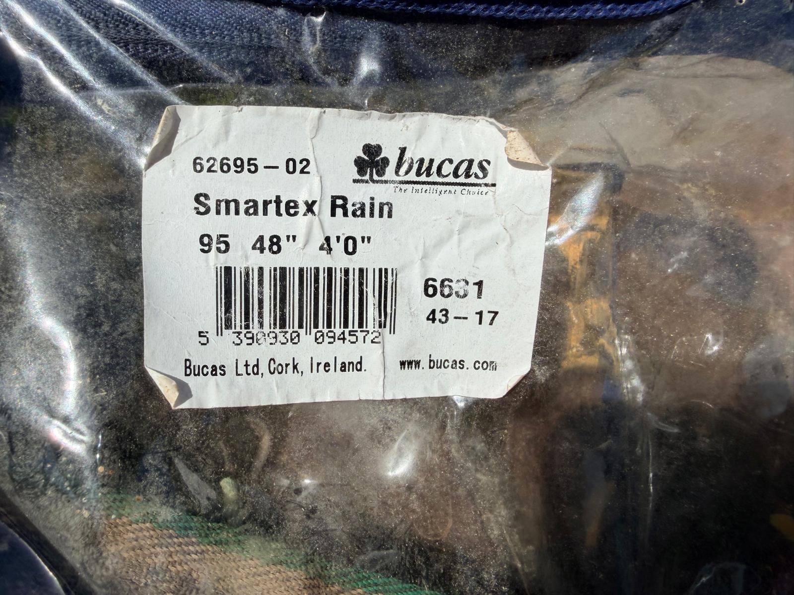 Bucas Smartex Rain maat 4, Bucas, Gebruikt, Shetlander/Mini, Ophalen of Verzenden