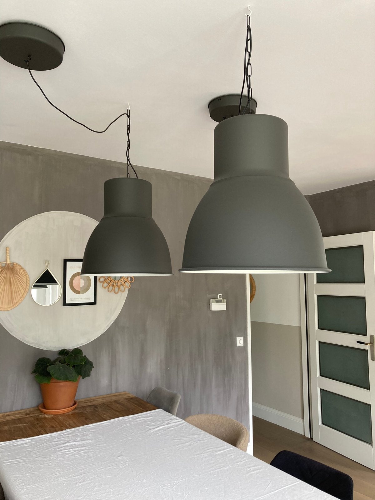 IKEA Hektar hanglamp groot, Ophalen, Zo goed als nieuw