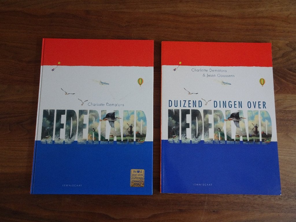 Nederland en Duizend dingen over Nederland Dematons, Boeken, Ophalen of Verzenden, Zo goed als nieuw, Charlotte Dematons & Jesse Goossens