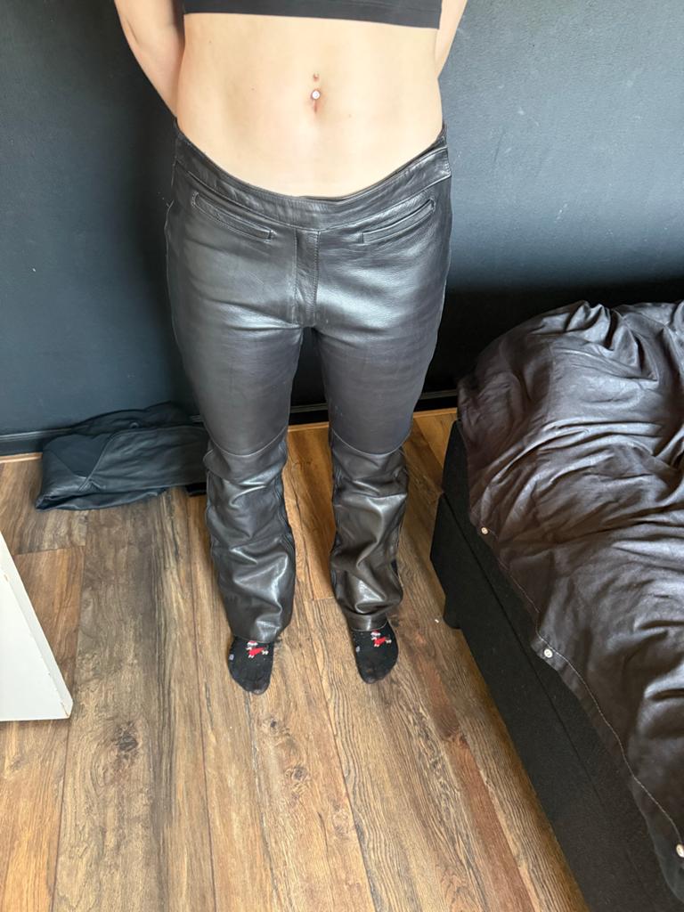 Magna dames motorbroek maat 38, Ophalen, Tweedehands, Dames, Broek | leer