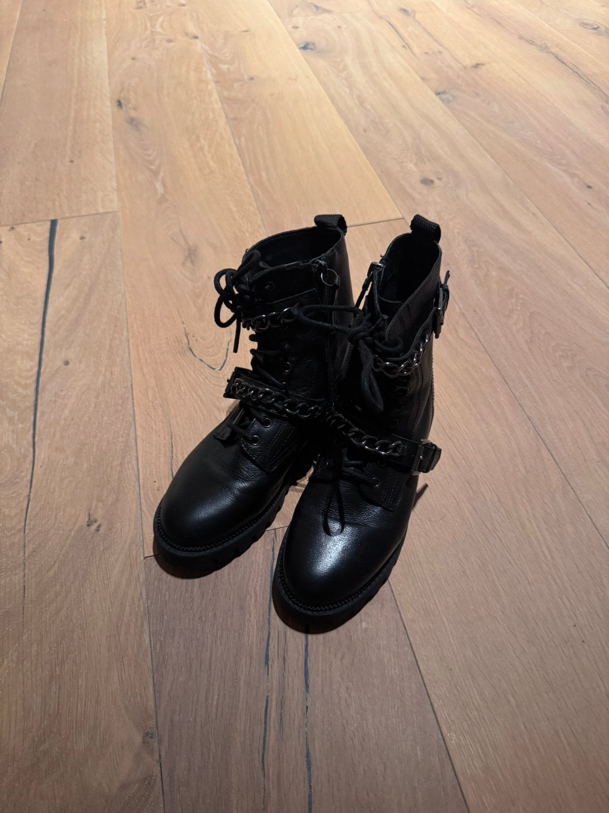 Zara laarzen/boots, Ophalen of Verzenden, Zo goed als nieuw, Zwart