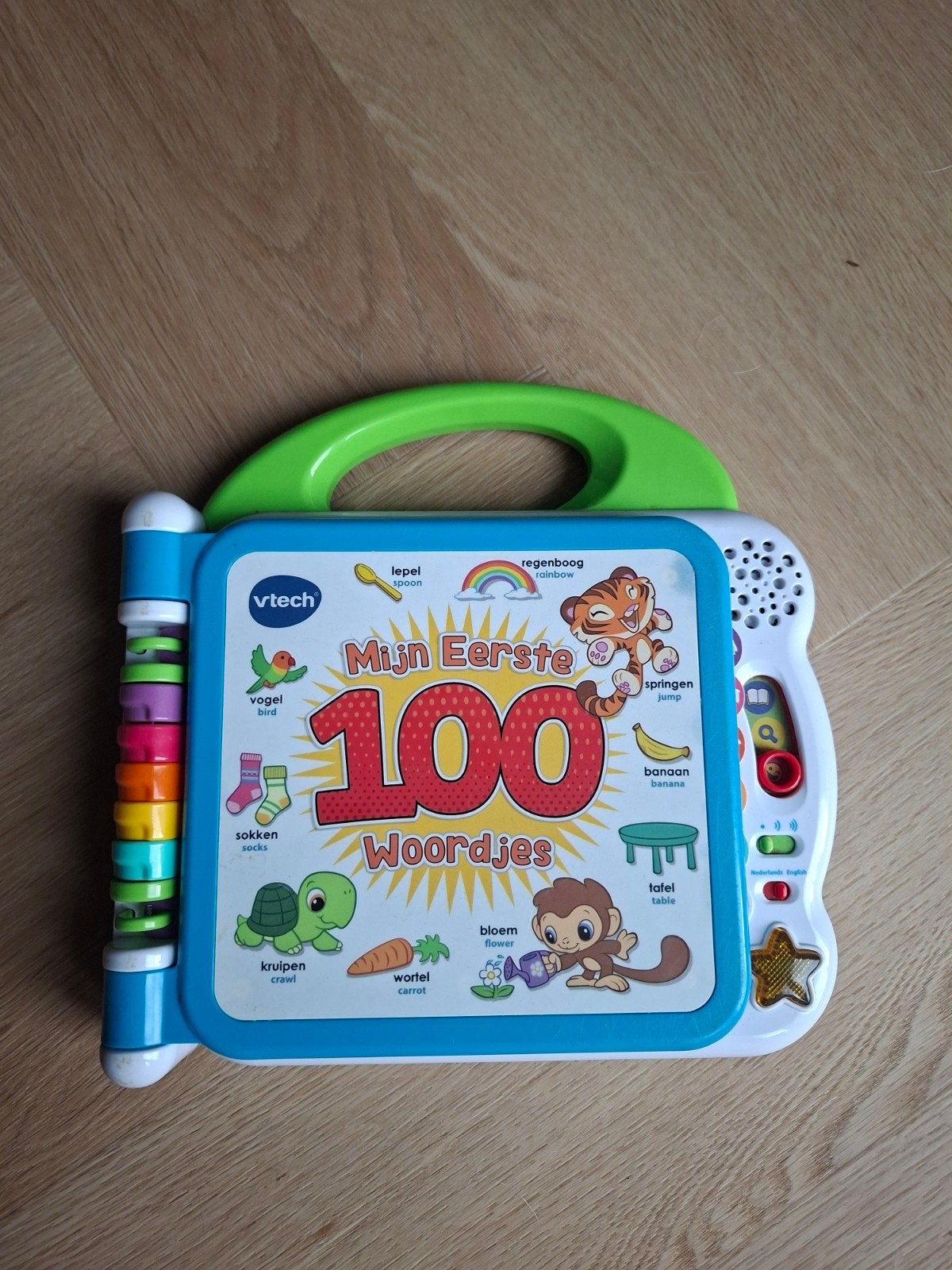 VTech Mijn Eerste 100 Woordjes Boek - Interactief, Ophalen, Gebruikt