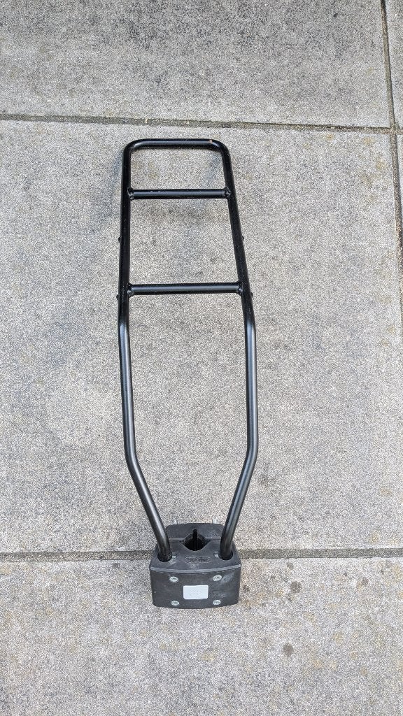 Bobike 1P montageblok plus stalen framebeugel, Ophalen, Zo goed als nieuw, Achterzitje