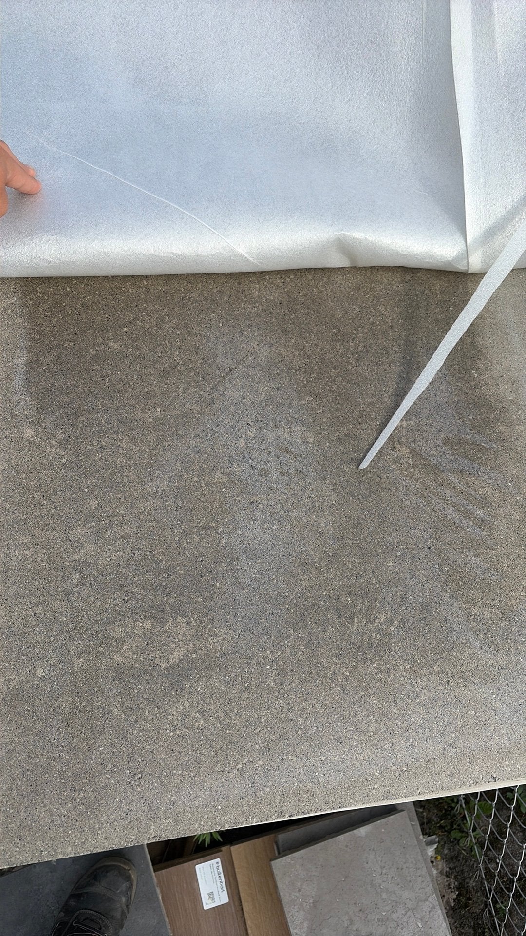 Goedkope betontegel, 60x60x4, Ophalen, Zo goed als nieuw, Beton, Terrastegels