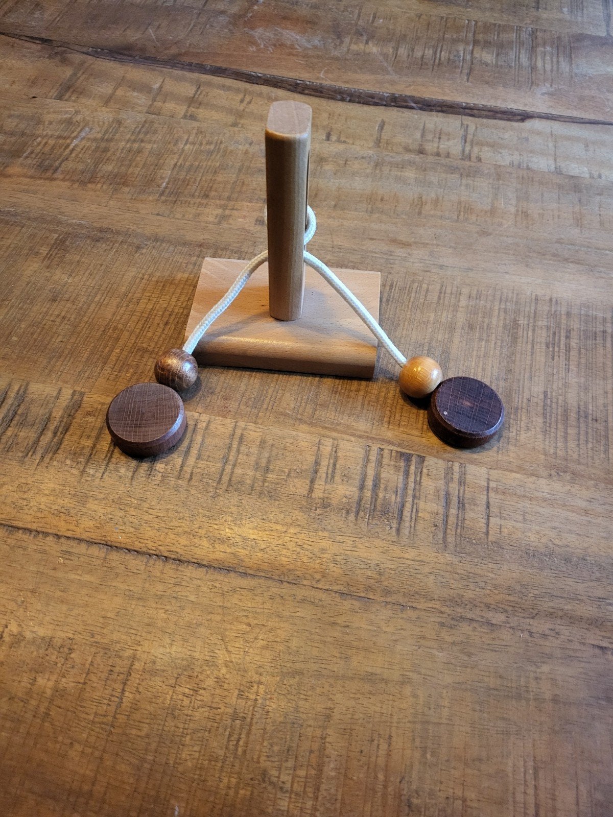 Houten Ontwarringspuzzel - Oliver String / Eureka Puzzle, Ophalen of Verzenden