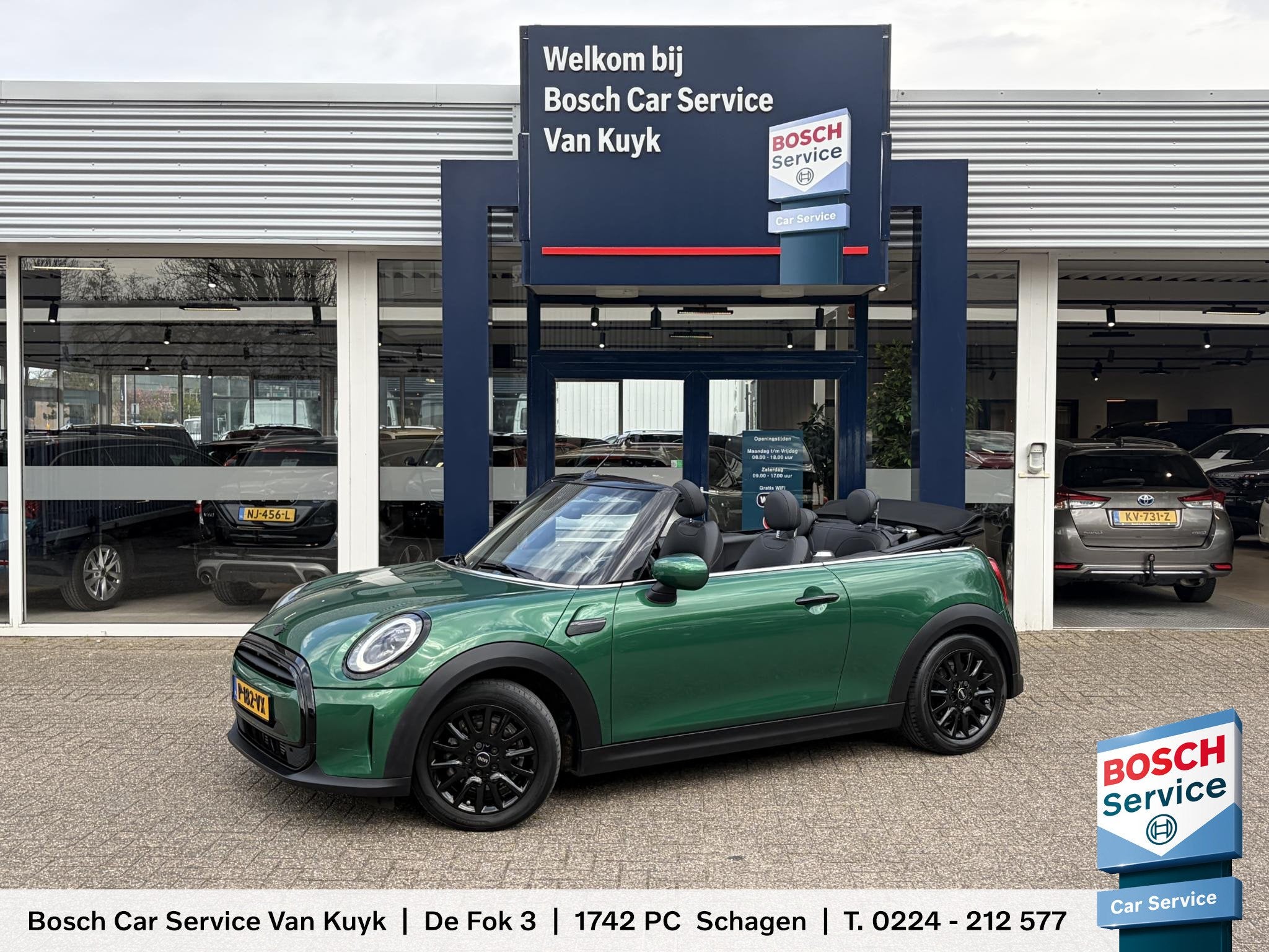 MINI Cabrio 1.5 Cooper Classic / Automaat / NL-Auto / Dealer, Auto's, Mini, 136 pk, Gebruikt, Cabriolet, 4 stoelen